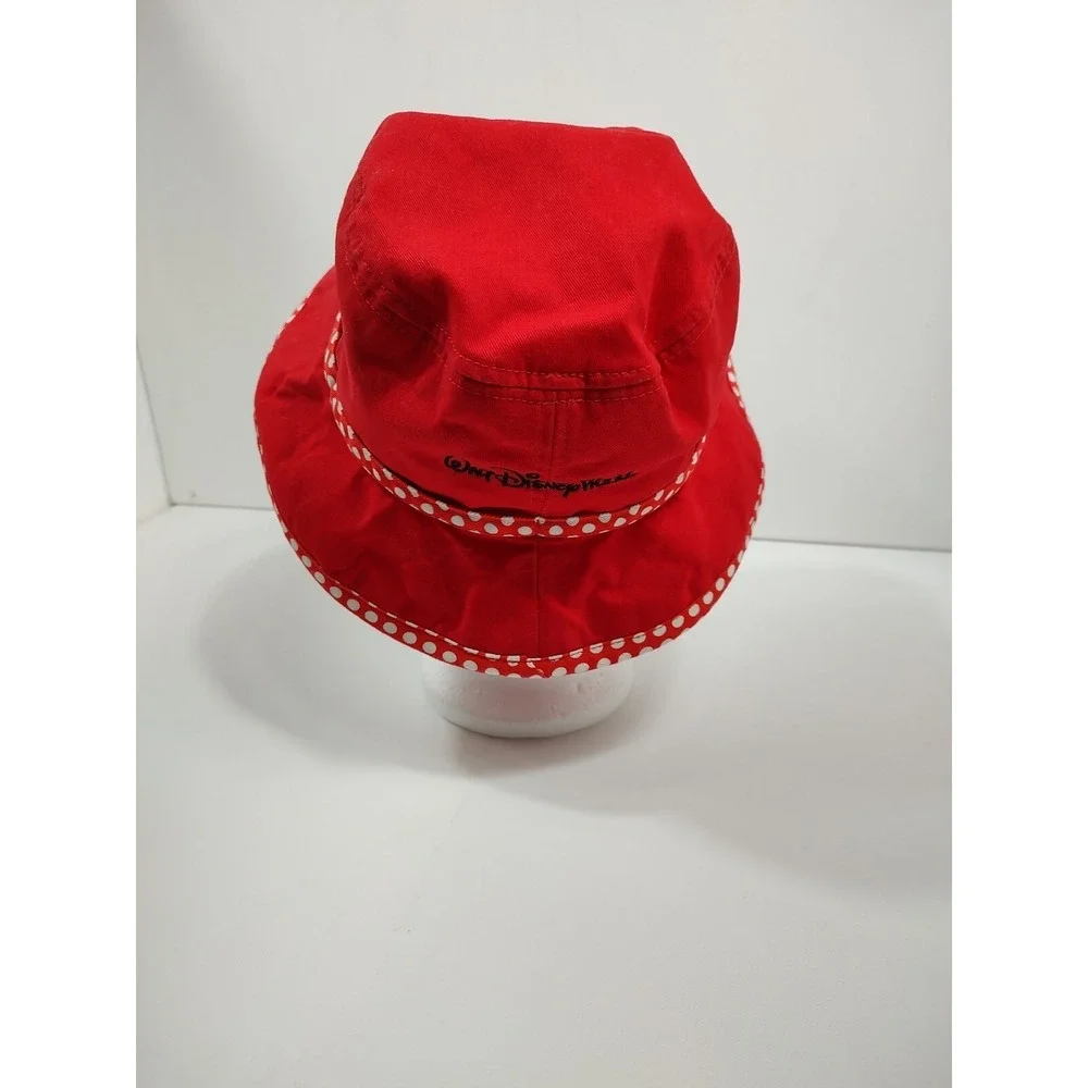 Disney Parks Minnie Mouse Child Polka Dot Bucket Hat‎